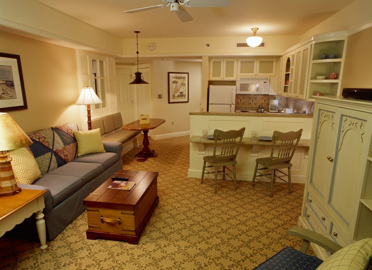 Disney Beach Club Villas 1 Bedroom Floor Plan