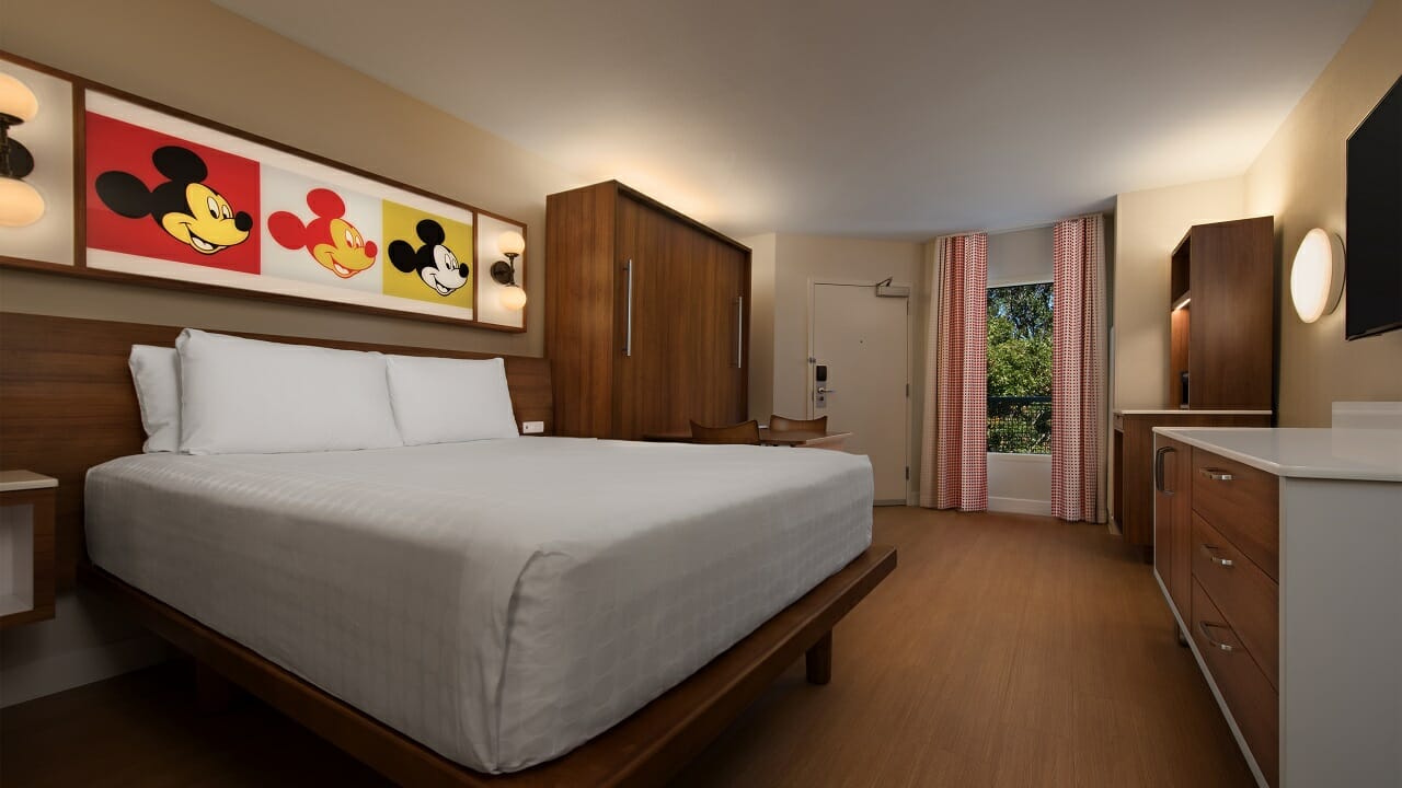 Disney's Pop Century Resort Bed Room