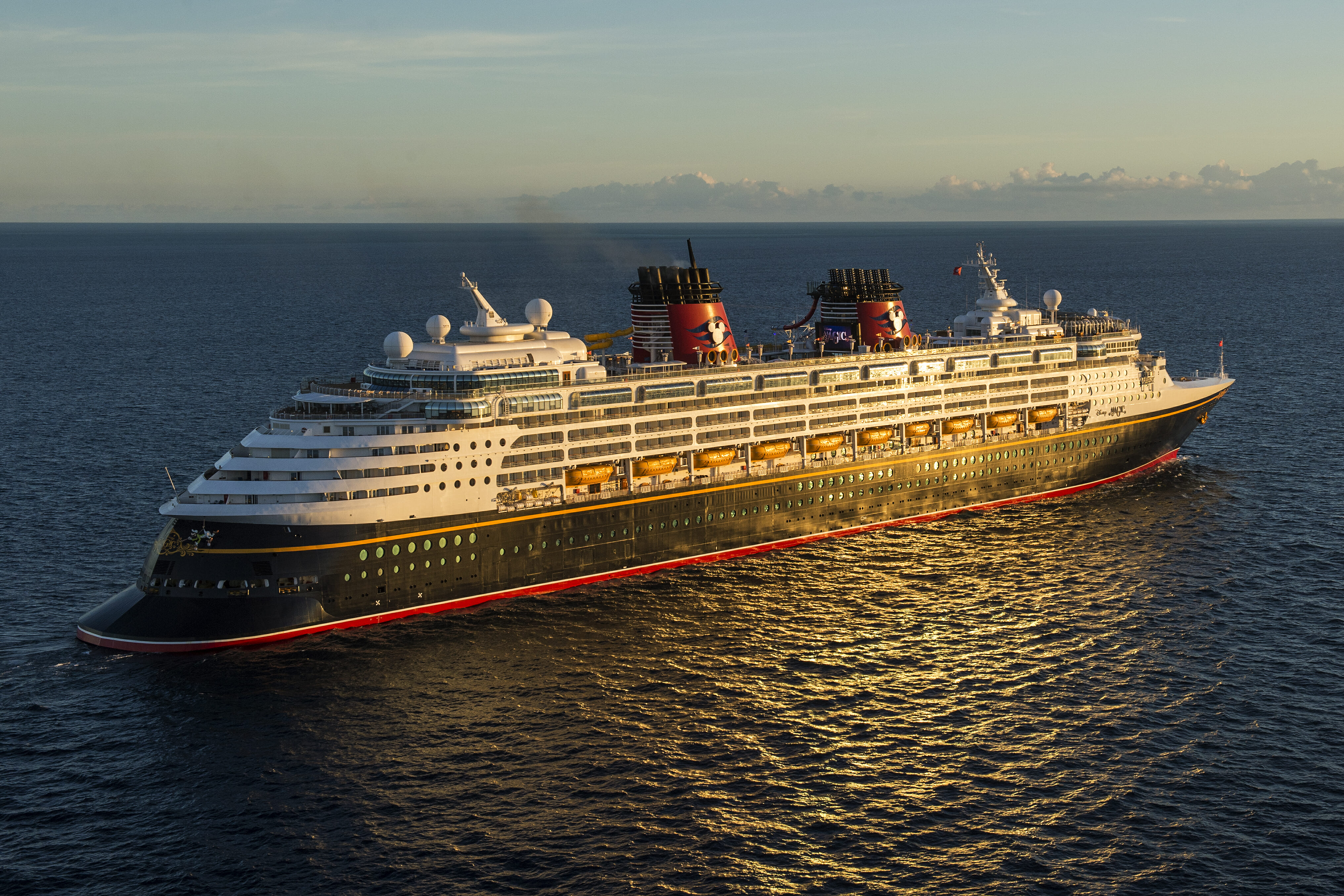 Disney Wonder at sea
