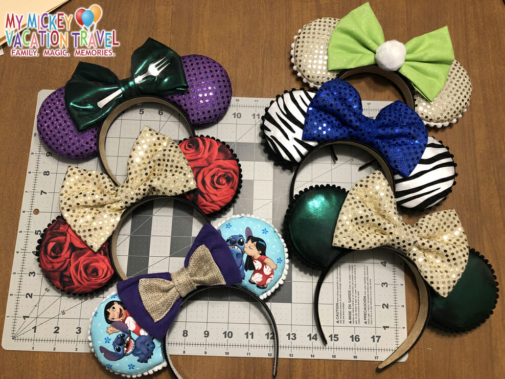 How To Make Your Own Mouse Ears My Mickey Vacation Travel - Diy Minnie Mouse Ears Sew