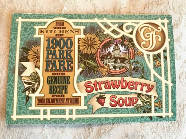 Strawberry Soup 1900 Park Fare