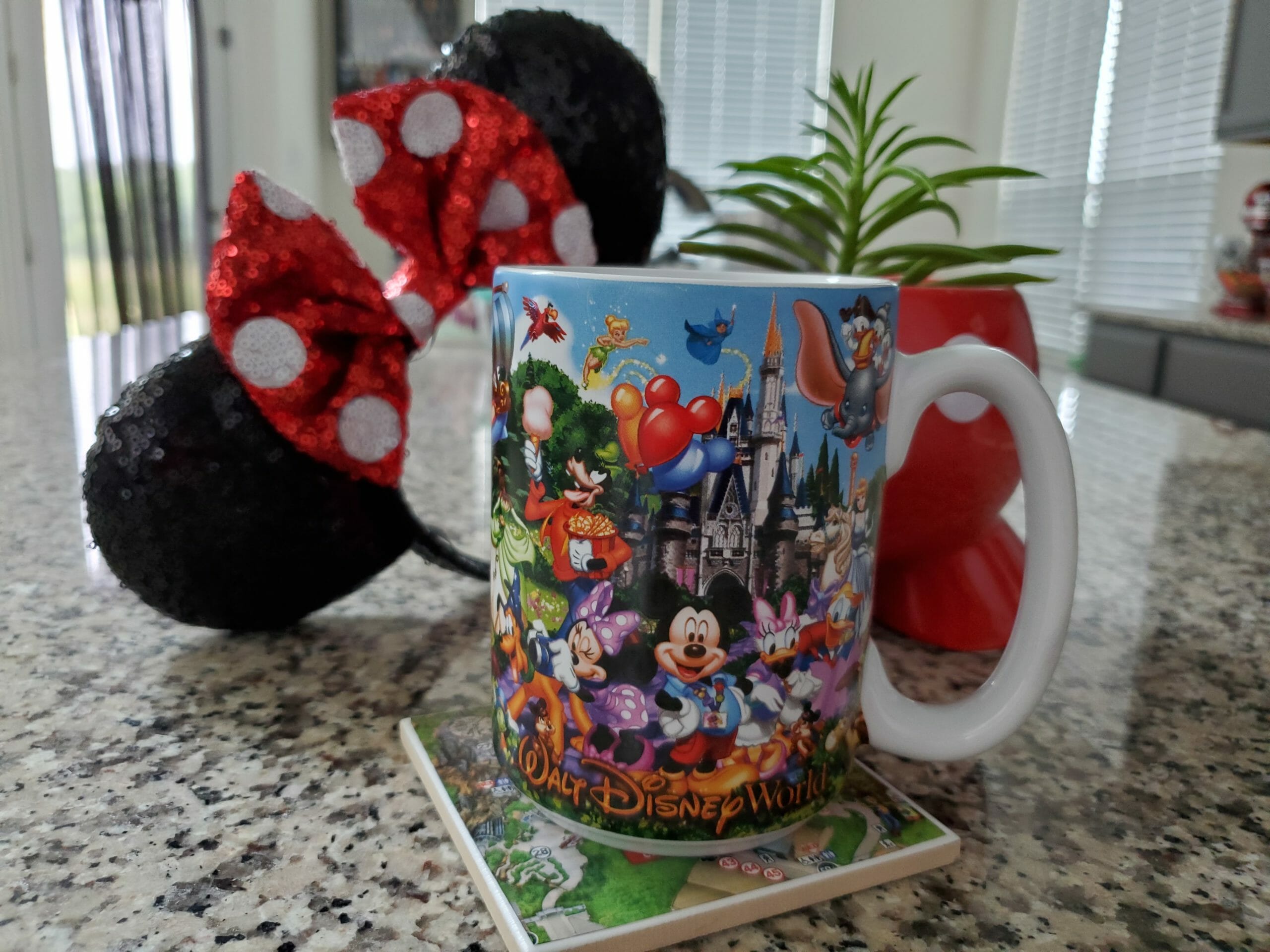 If You Dream It you can do it Mickey Mouse Disney Mug Dining Cup coasters 
