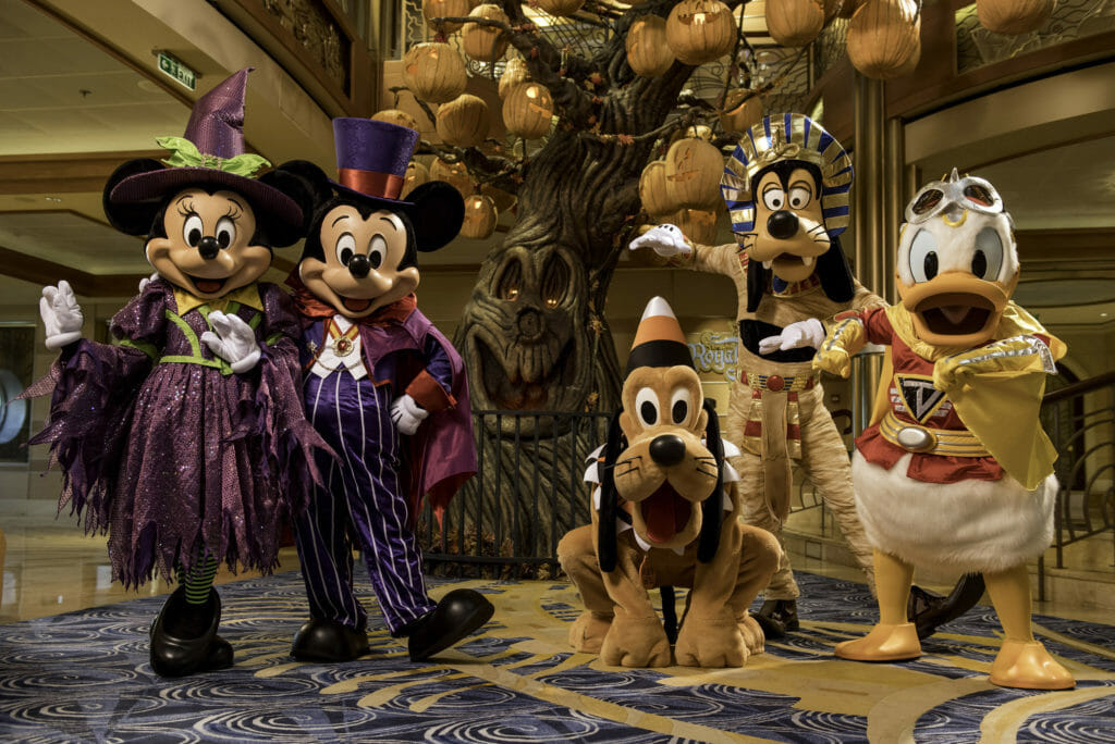 Halloween on the High Seas - The Pumpkin Tree Aboard the Disney Dream