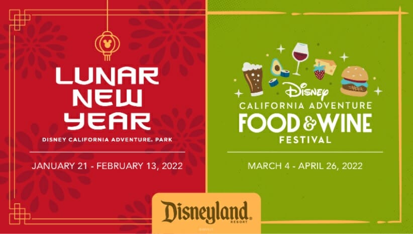 Lunar New Year and Disney California Adventure Food & Wine Festival