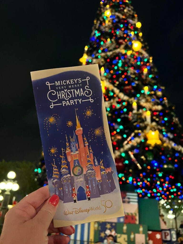 WDW Special Events Mickey Very Merry Christmas Party