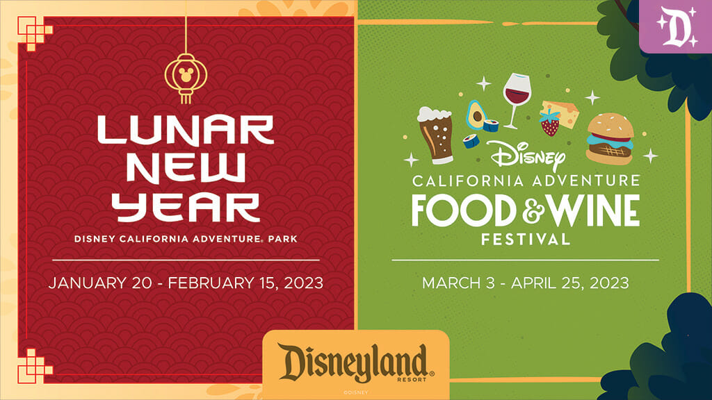 lunar new year -- food and wine Disneyland
