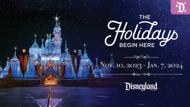 Holidays at Disneyland 2023