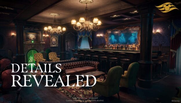 Haunted Mansion Parlor - Disney Treasure